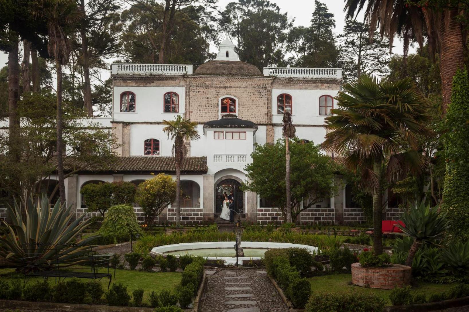 Hotel Hacienda La Cienega Latacunga Exteriér fotografie